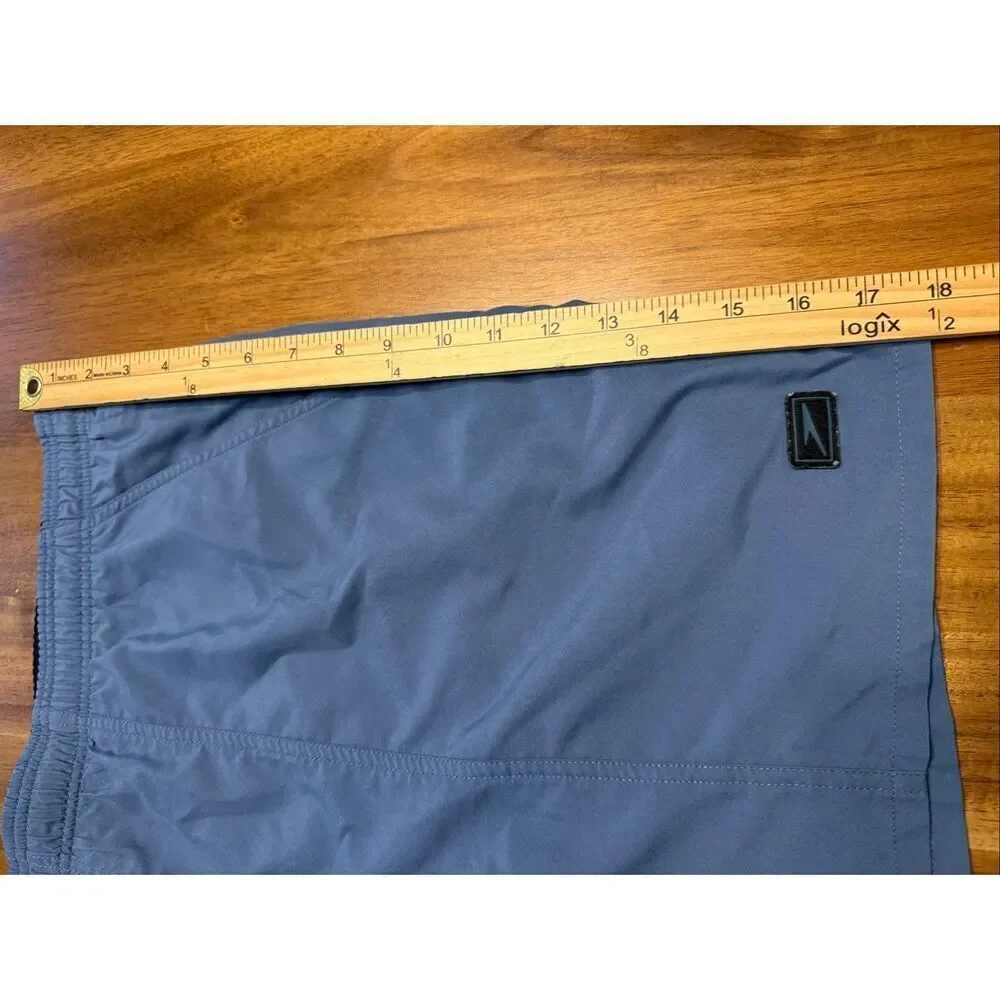 Speedo Swim Shorts Mens Size Large Blue Drawcord Mesh Lined